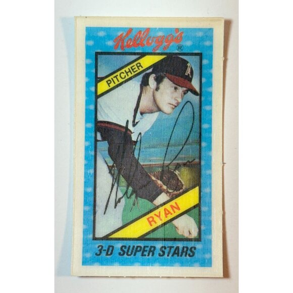Other - 1980 Kellogg's Nolan Ryan 3-D Super Stars #20 Card
